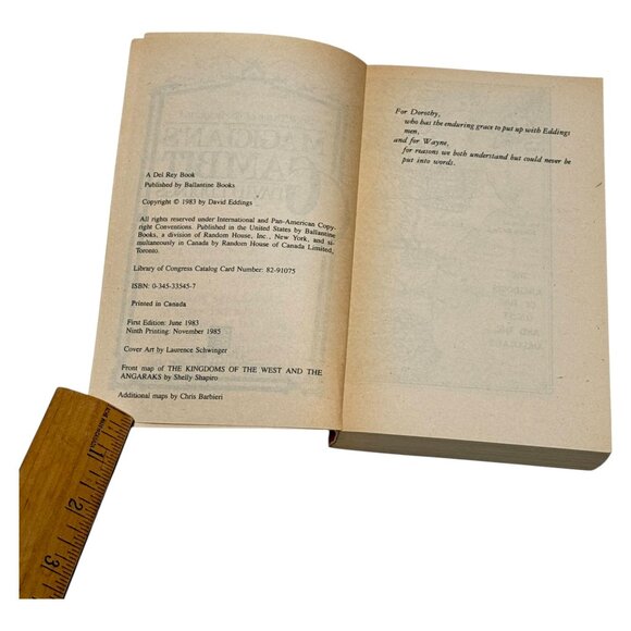 Belgariad David Eddings Lot 3 Vol 1 2 3 Pawn Queen Magician Books PB Unread - Picture 9 of 10